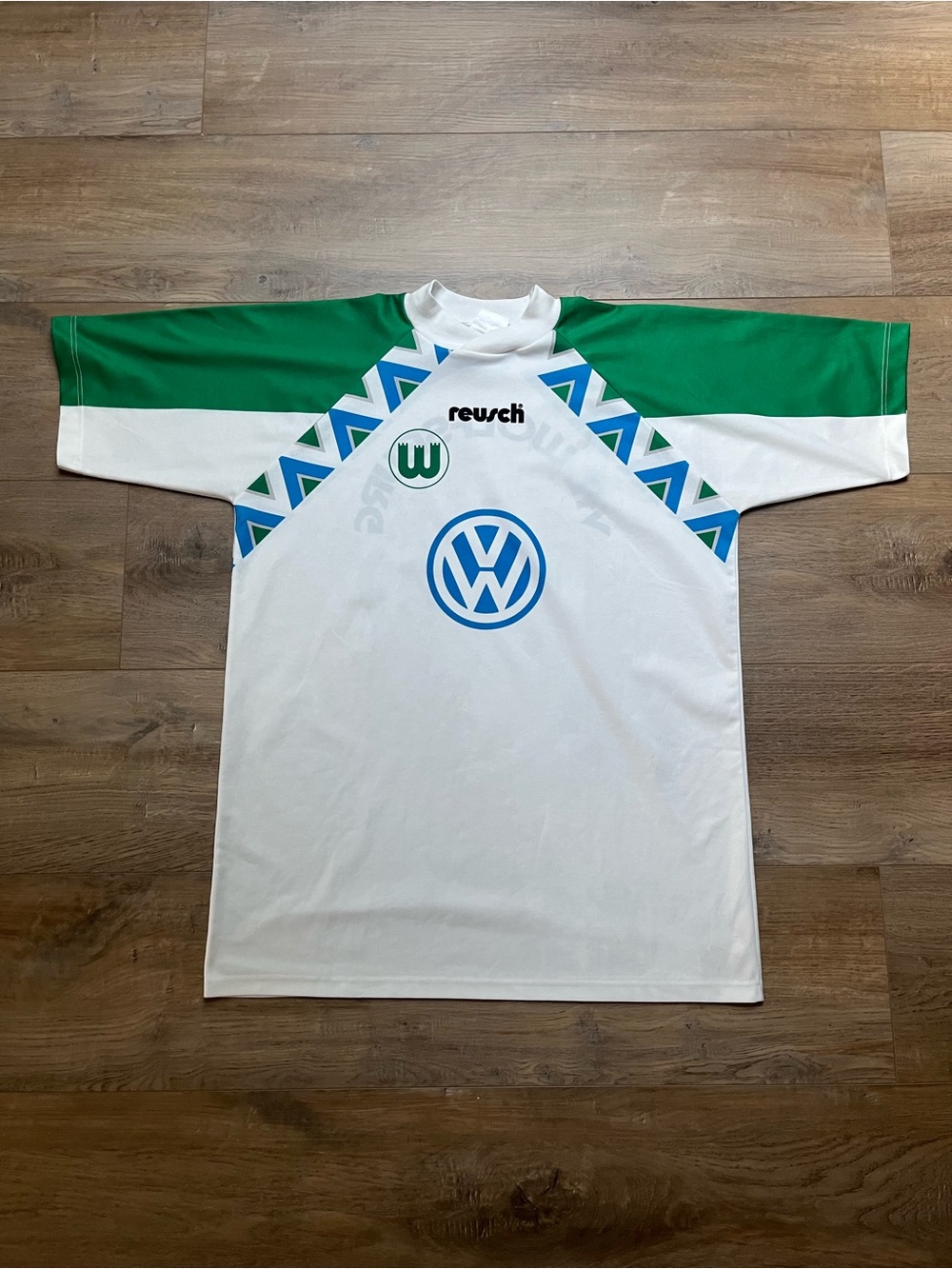 VFL Wolfsburg 1994/95 Away Soccer Football Jersey Shirt